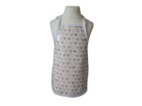 Kid's Hearts oilcloth apron