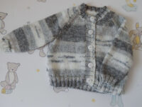 handcrafted baby cardigan