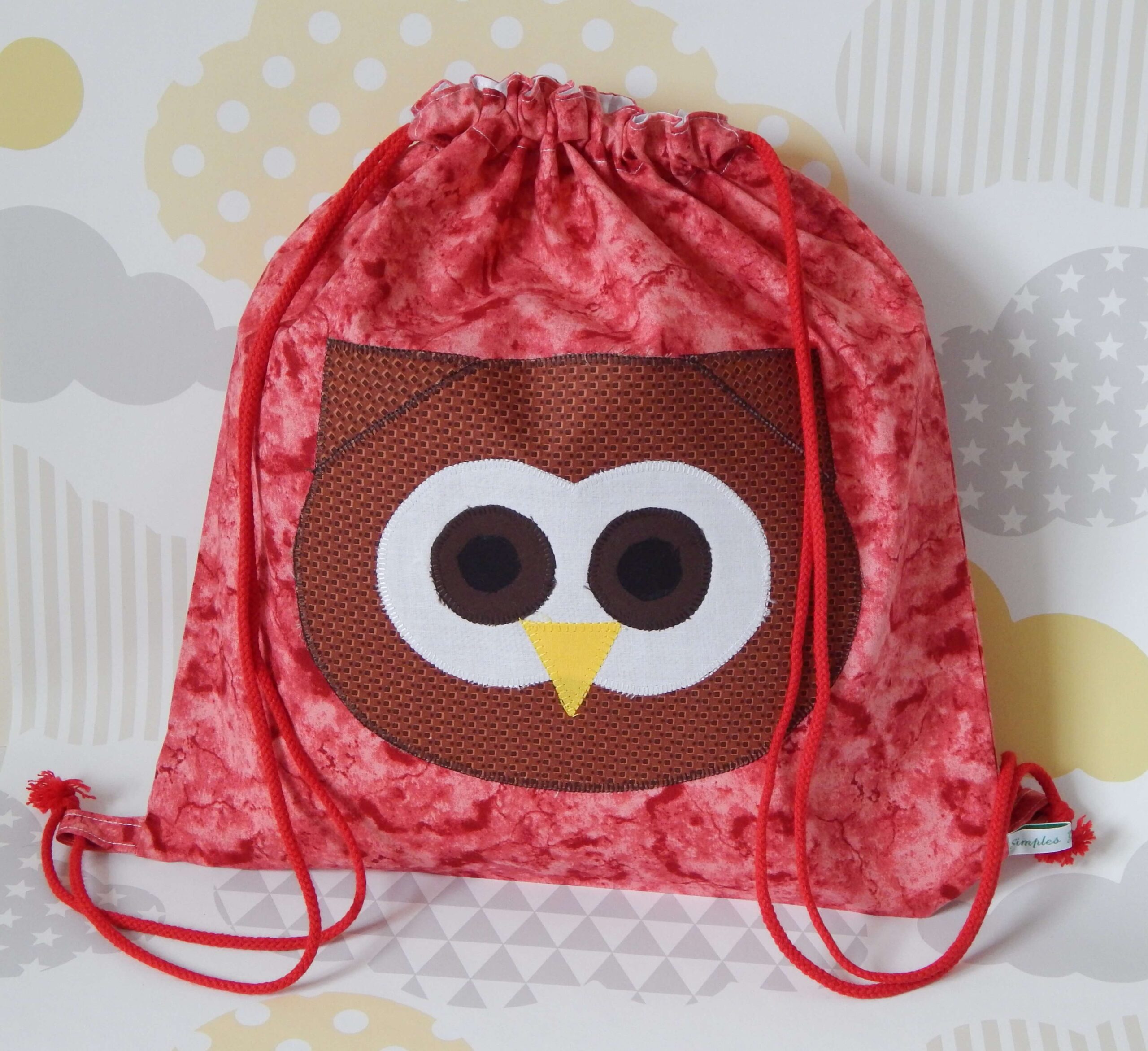 backpack red owl novelty red owl backpack