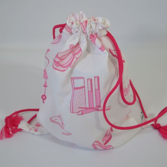 K012 kids backpack mini fuschia large clothes