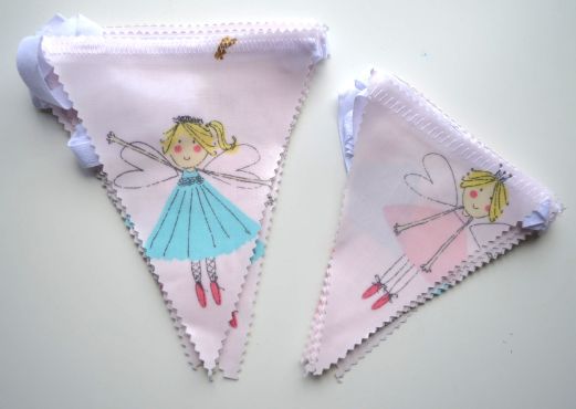 K036 K037 Kids Bunting oilcloth fairies