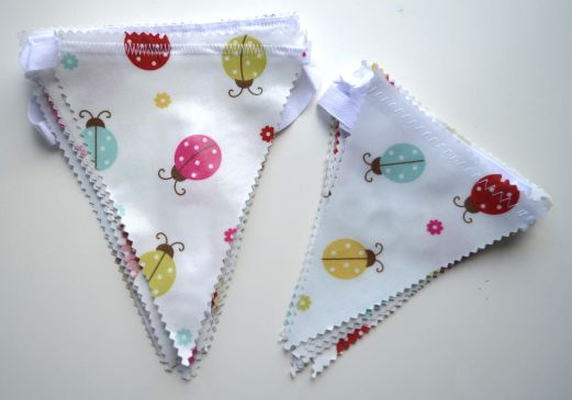 K042 K043 Kids Bunting oilcloth ladybugs