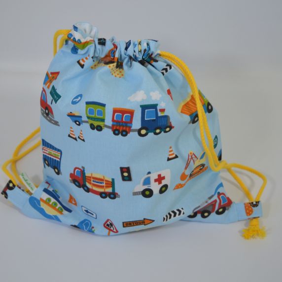 K230 kids backpack mini vehicles gold